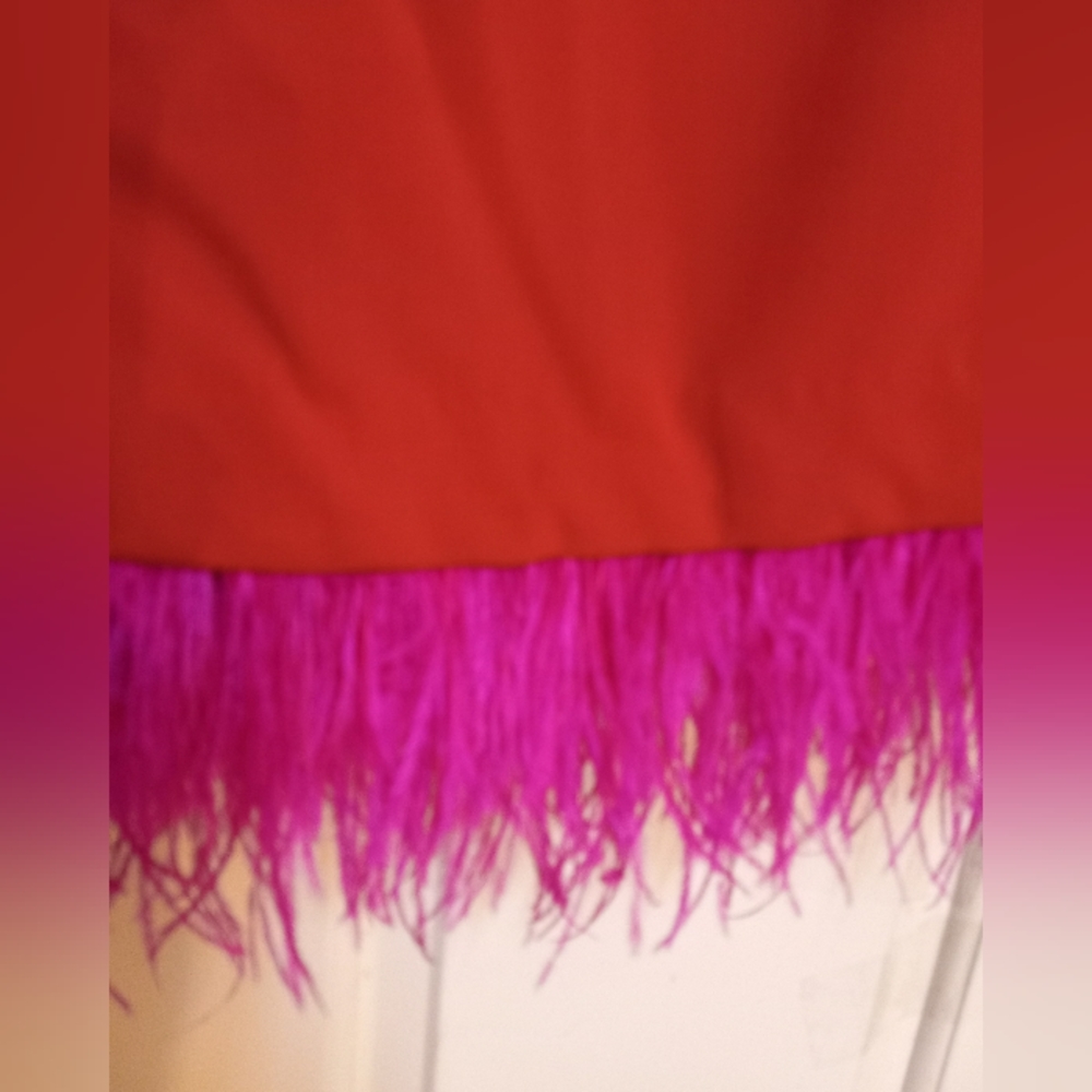 Trina Turk Red Sleeveless Top - Picture 3 of 4